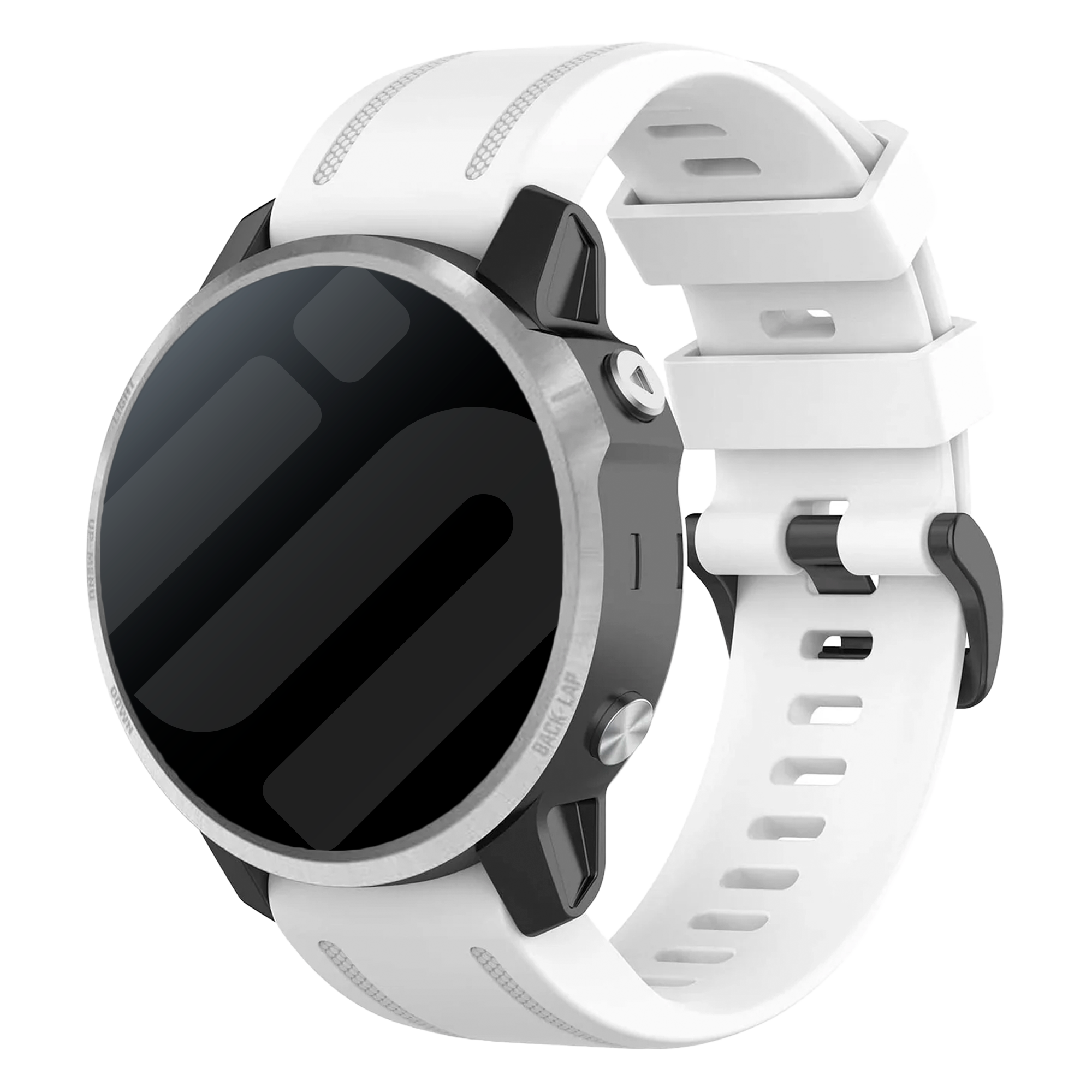 Correa silicona Garmin Fenix 5s/6s (blanco)