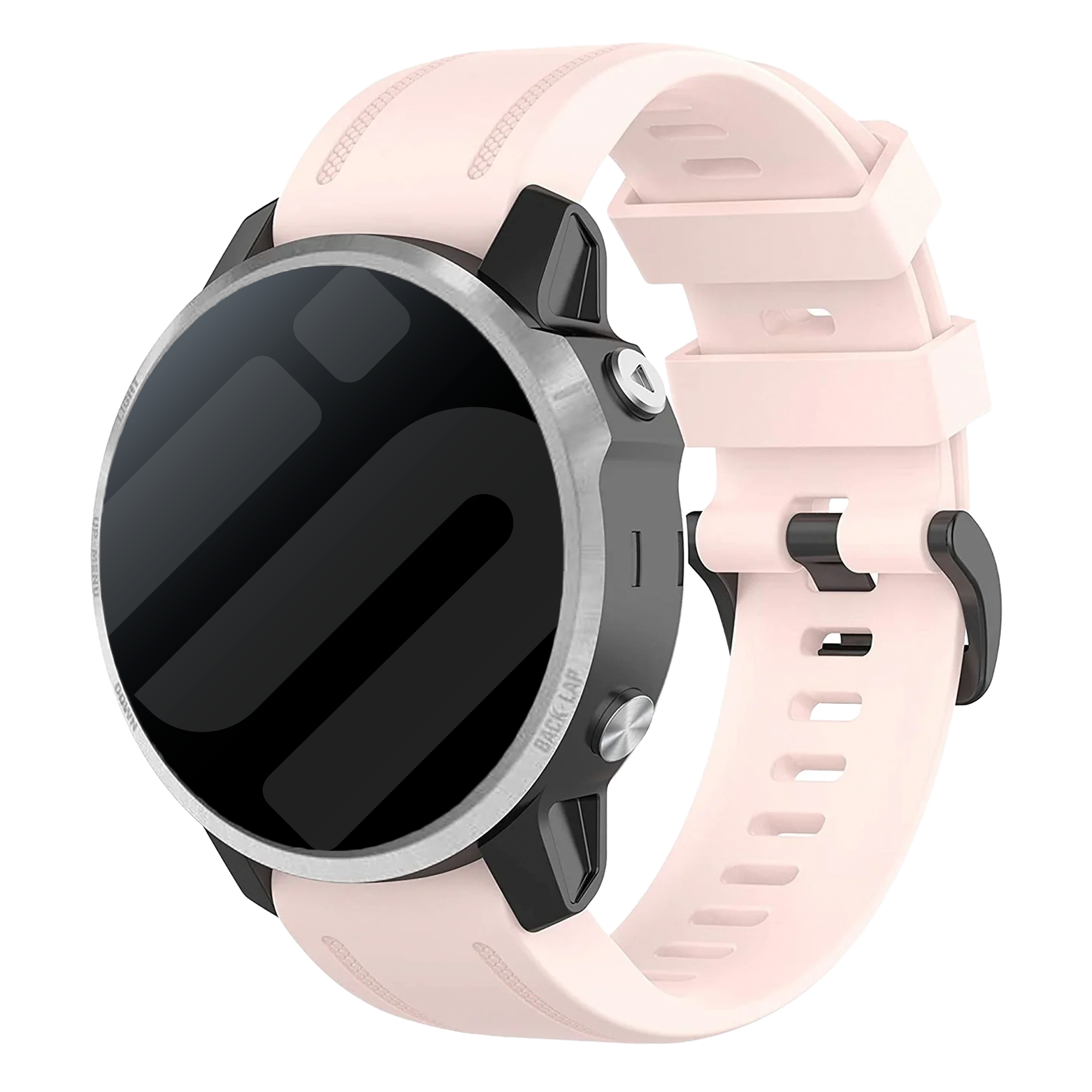 Correa silicona Garmin Fenix 5s/6s (rosa claro)