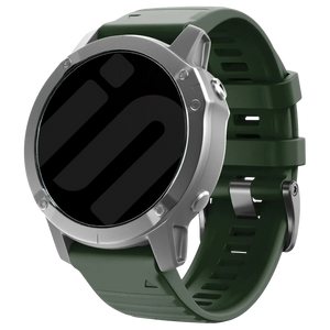 Correa silicona Garmin Instinct 3 - 50mm (verde oscuro)