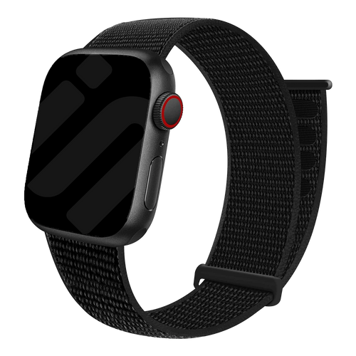Correa Apple Watch nylon (negra)