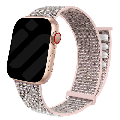 Correa Apple Watch nylon (rosa)
