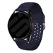 Correa silicona agujeros Galaxy Watch FE (azul oscuro)