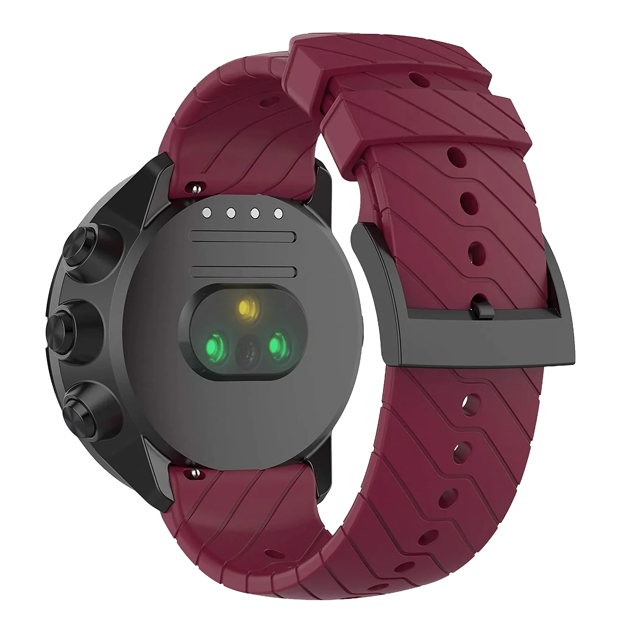 Correa silicona Suunto 9 (Baro) (burdeos)