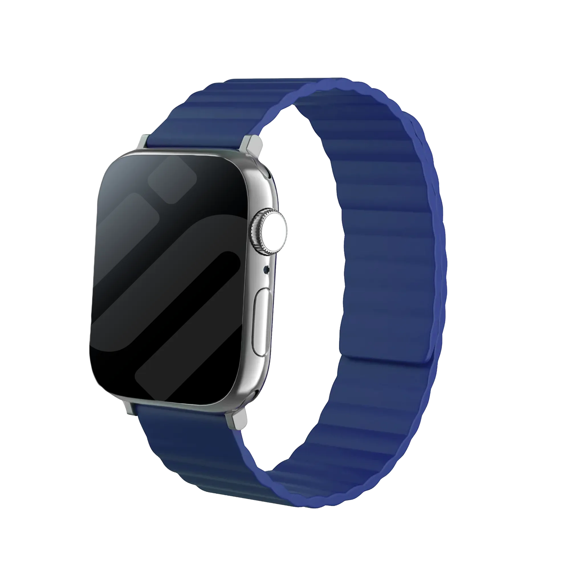 Correa silicona magnético Apple Watch (azul)