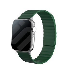 Correa silicona magnético Apple Watch (verde)