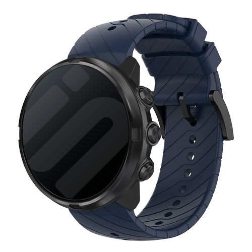 Correa silicona Suunto 9 (Baro) (azul oscuro)