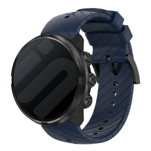 Correa silicona Suunto 9 (Baro) (azul oscuro)