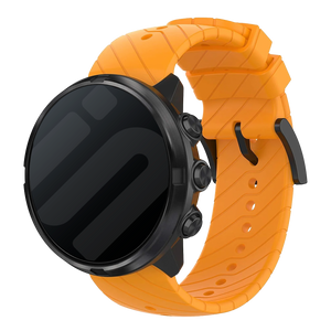 Suunto 9 (Baro) Silicone Strap (Orange)