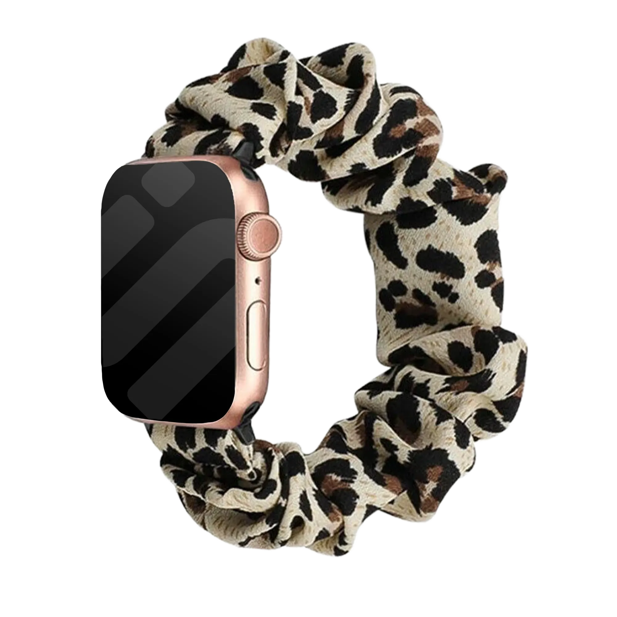 Apple Watch Scrunchie Strap (Leopard)