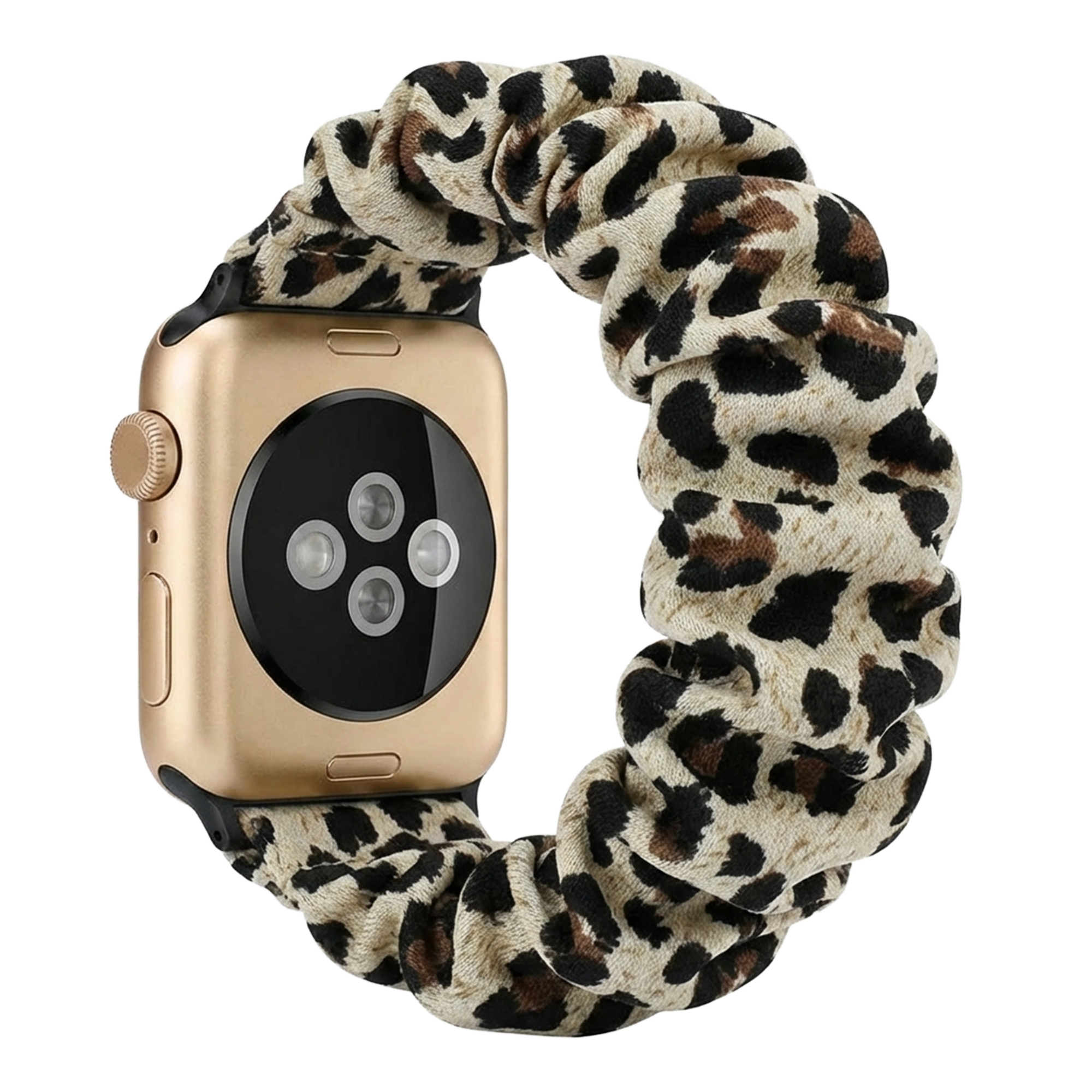Apple Watch Scrunchie Strap (Leopard)