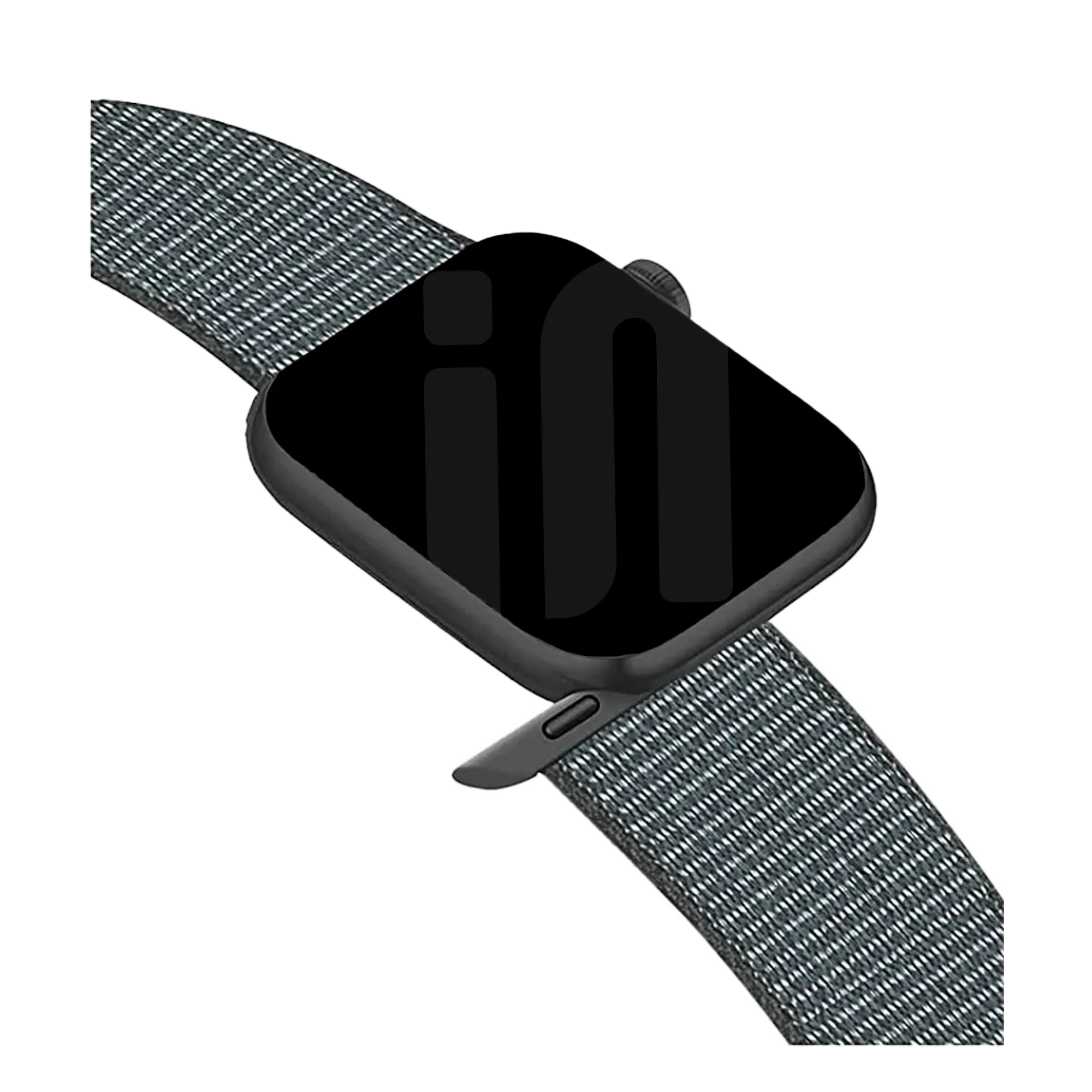 Apple Watch Nylon Loop Strap (Grey-Green)