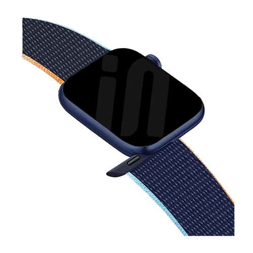 Correa nylon con hebilla Apple Watch (azul oscuro)