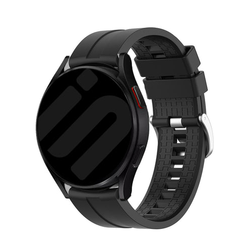 Correa silicona 'Extreme' Amazfit Bip U (Pro) (negro)