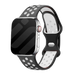 Correa deportiva Apple Watch (negro/blanca)