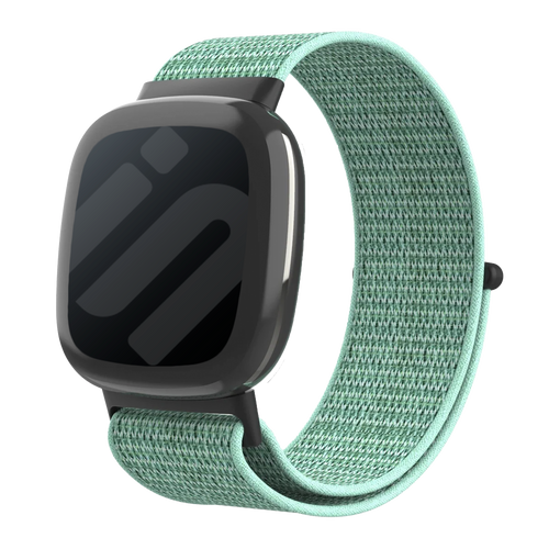 Correa nylon Fitbit Versa 4 (menta)