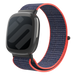 Fitbit Versa 4 Nylon Strap (Pink/Indigo)
