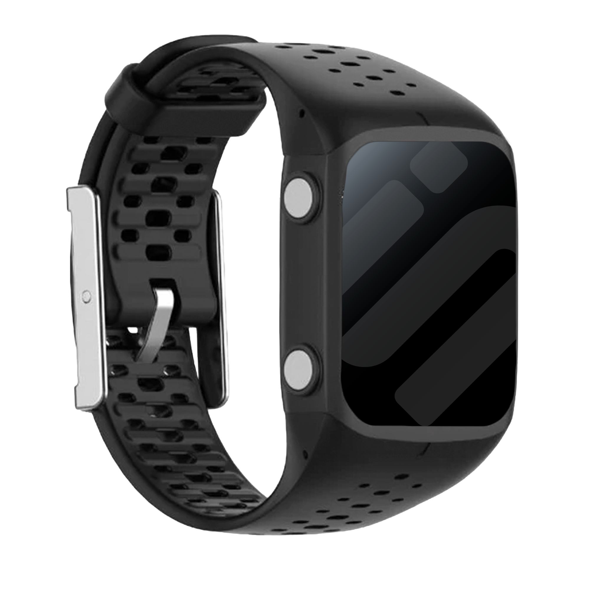 Polar M400/M430 Silicone Strap (Black)