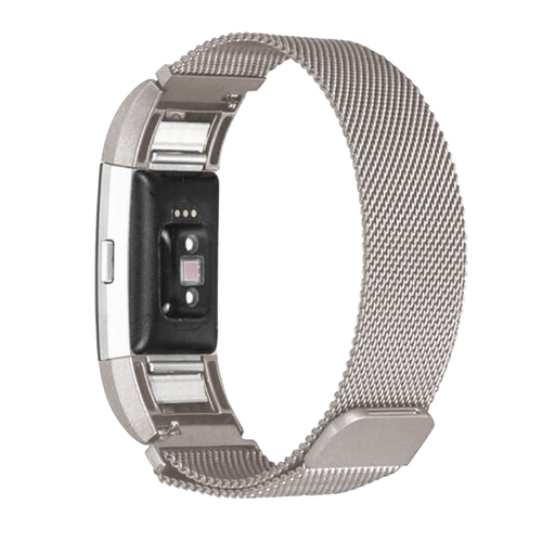 Fitbit Charge 3 Milanese Strap (Starlight)