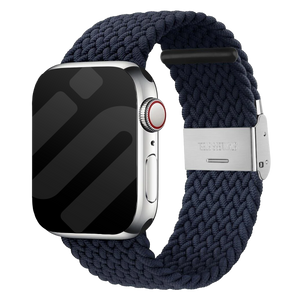 Correa trenzada Apple Watch (carbón)