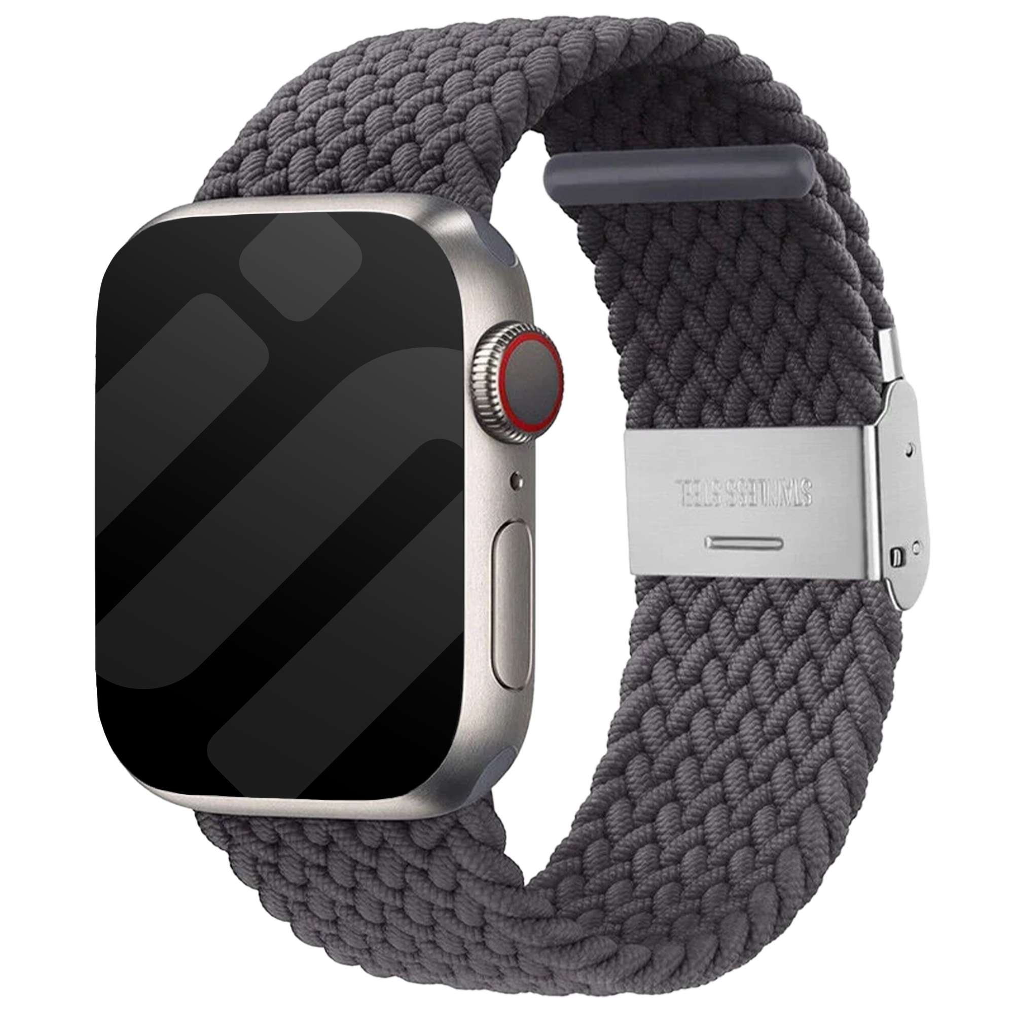 Apple Watch Braided Strap (Space Grey)