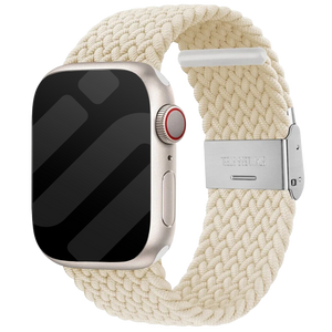Correa trenzada Apple Watch (blanco estrella)
