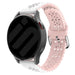 Amazfit GTR Mini Patterned Silicone Strap (lWhite/Pink)