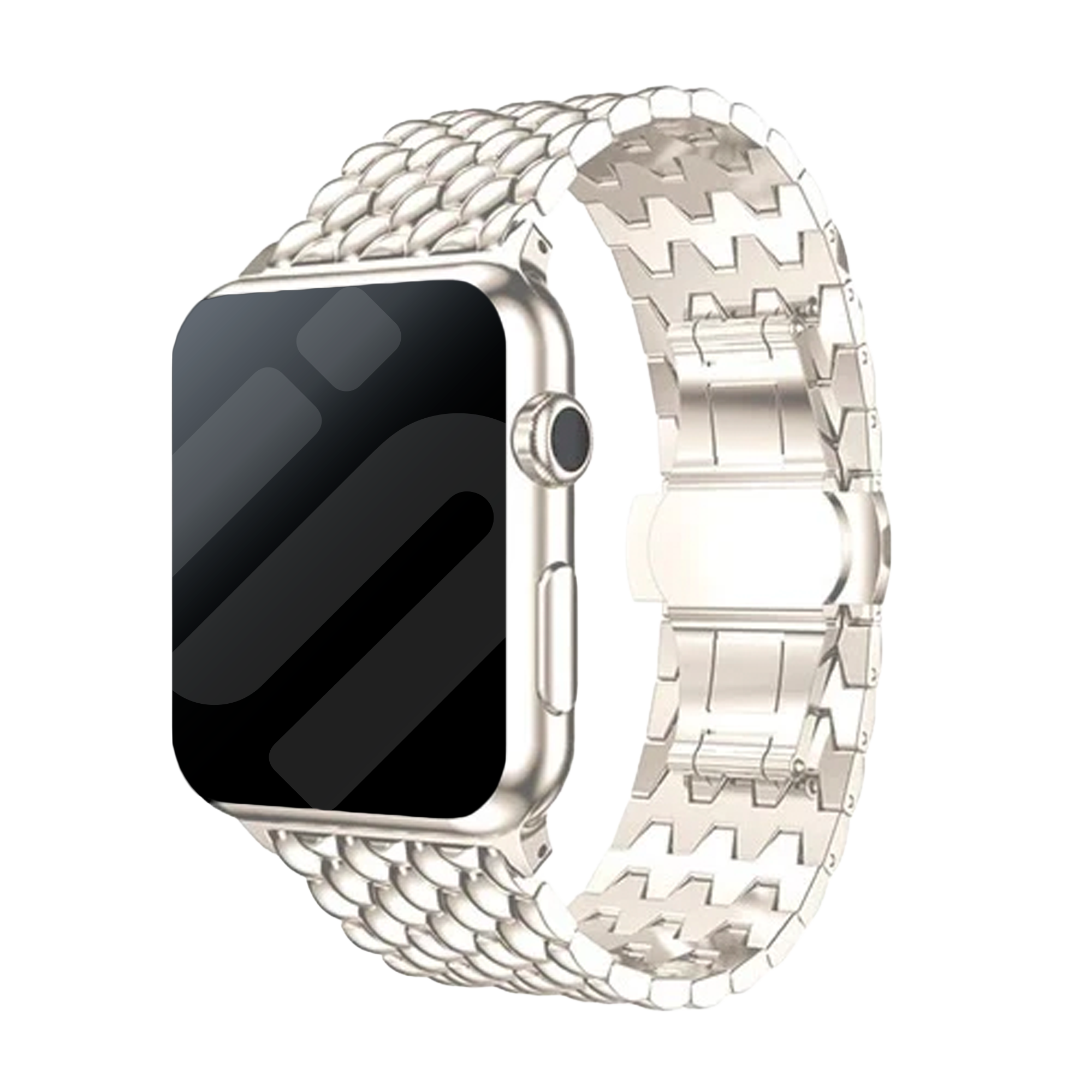 Apple Watch Steel Strap Dragon (Starlight)