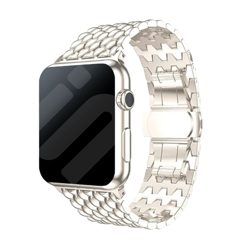 Apple Watch Steel Strap Dragon (Starlight)