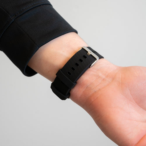 Bandz Polar Ignite Silicone Strap 'Deluxe' (Black)