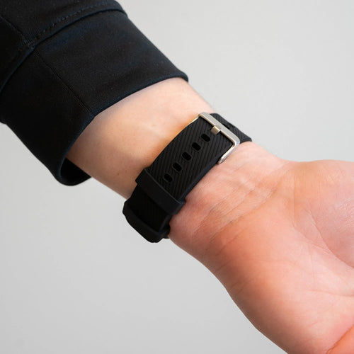 Bandz Levowatch Tiny Silicone Strap 'Deluxe' (Black)