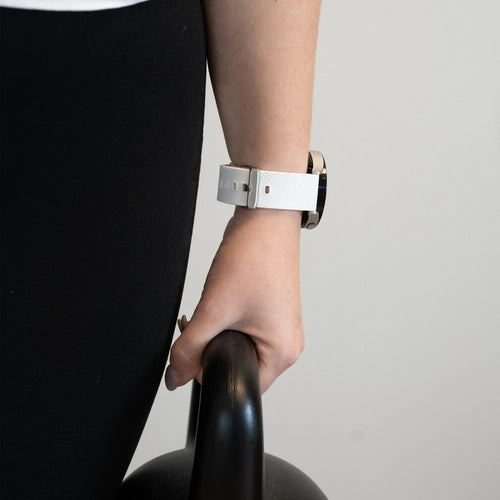 Bandz TicWatch 22mm Silicone Strap 'Deluxe' (White)