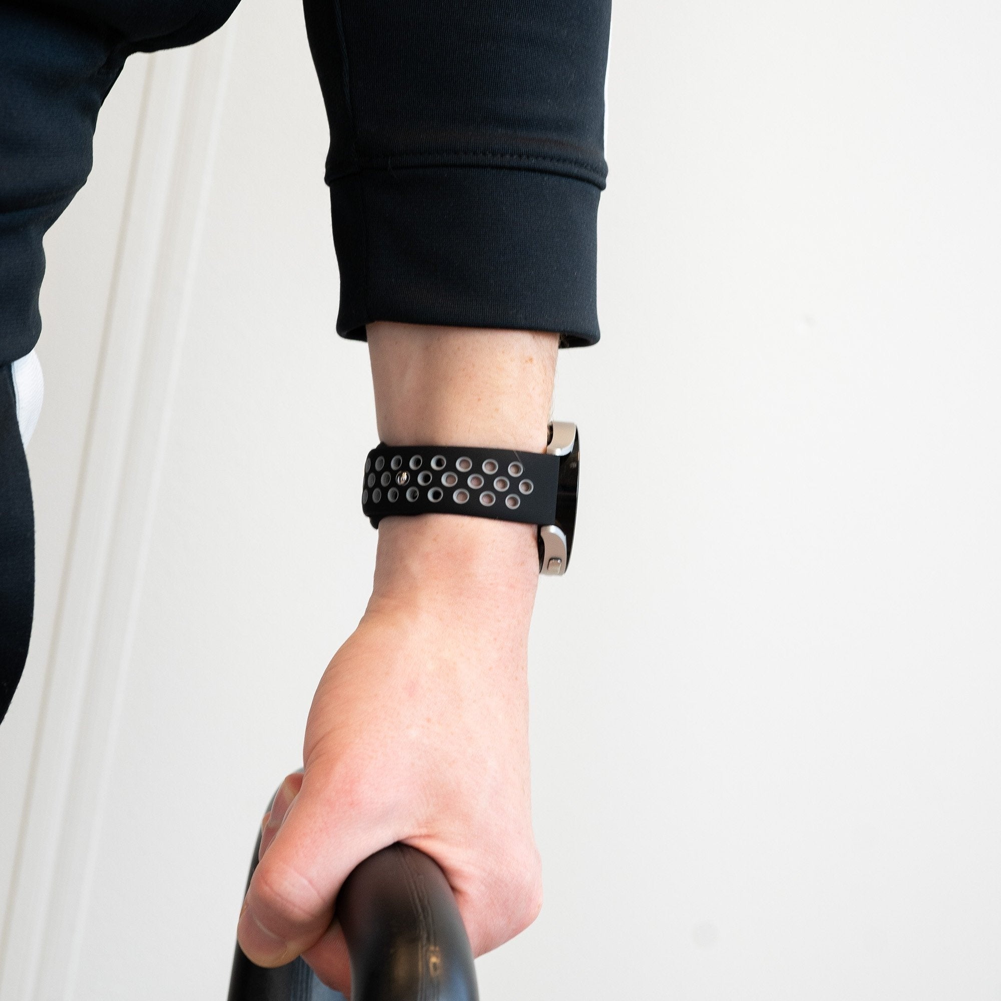 Bandz Correa depotiva 'Deluxe' Coros Apex 42mm (negro/gris)