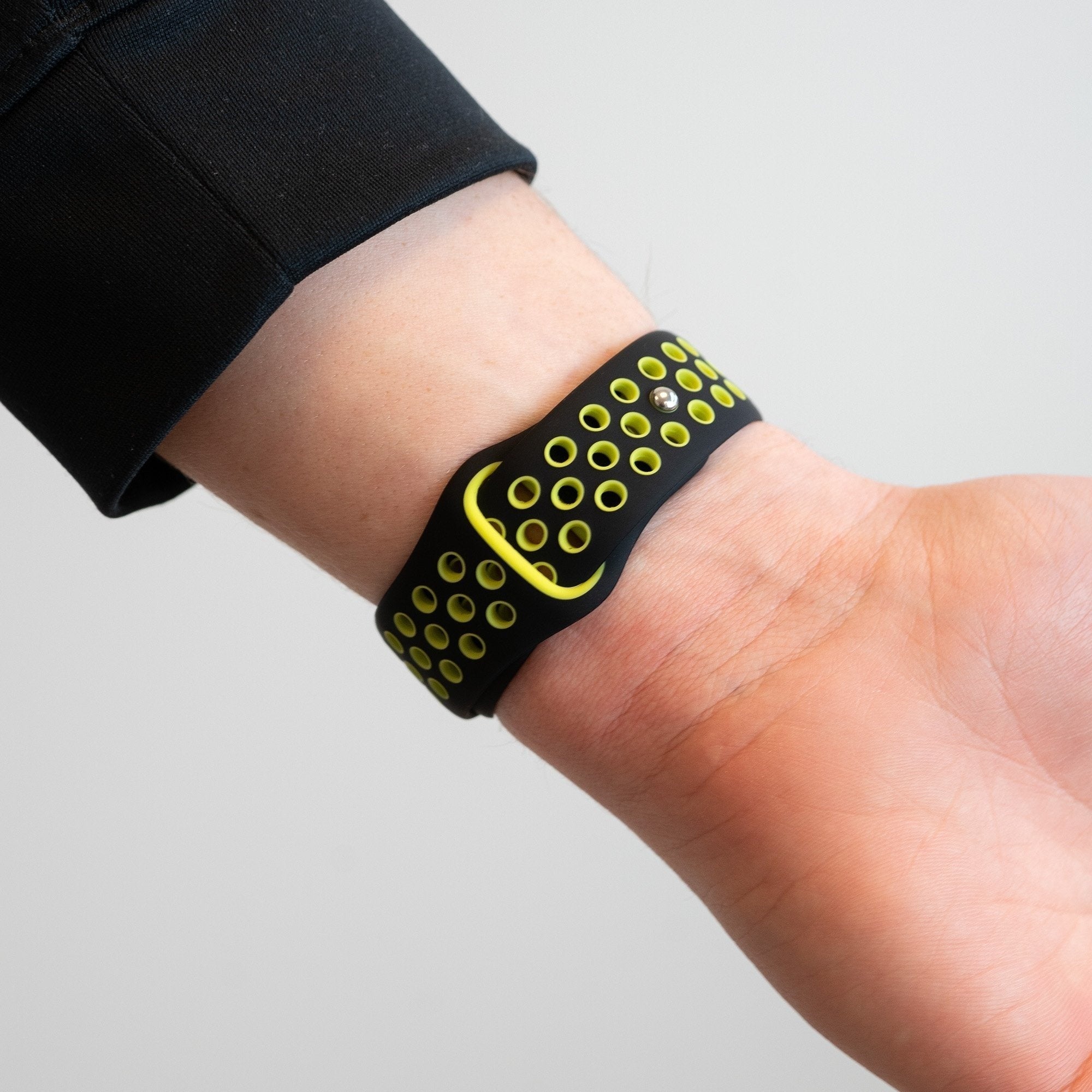 Bandz Correa deportiva 'Deluxe' Coros Pace 3 (negro/amarillo)