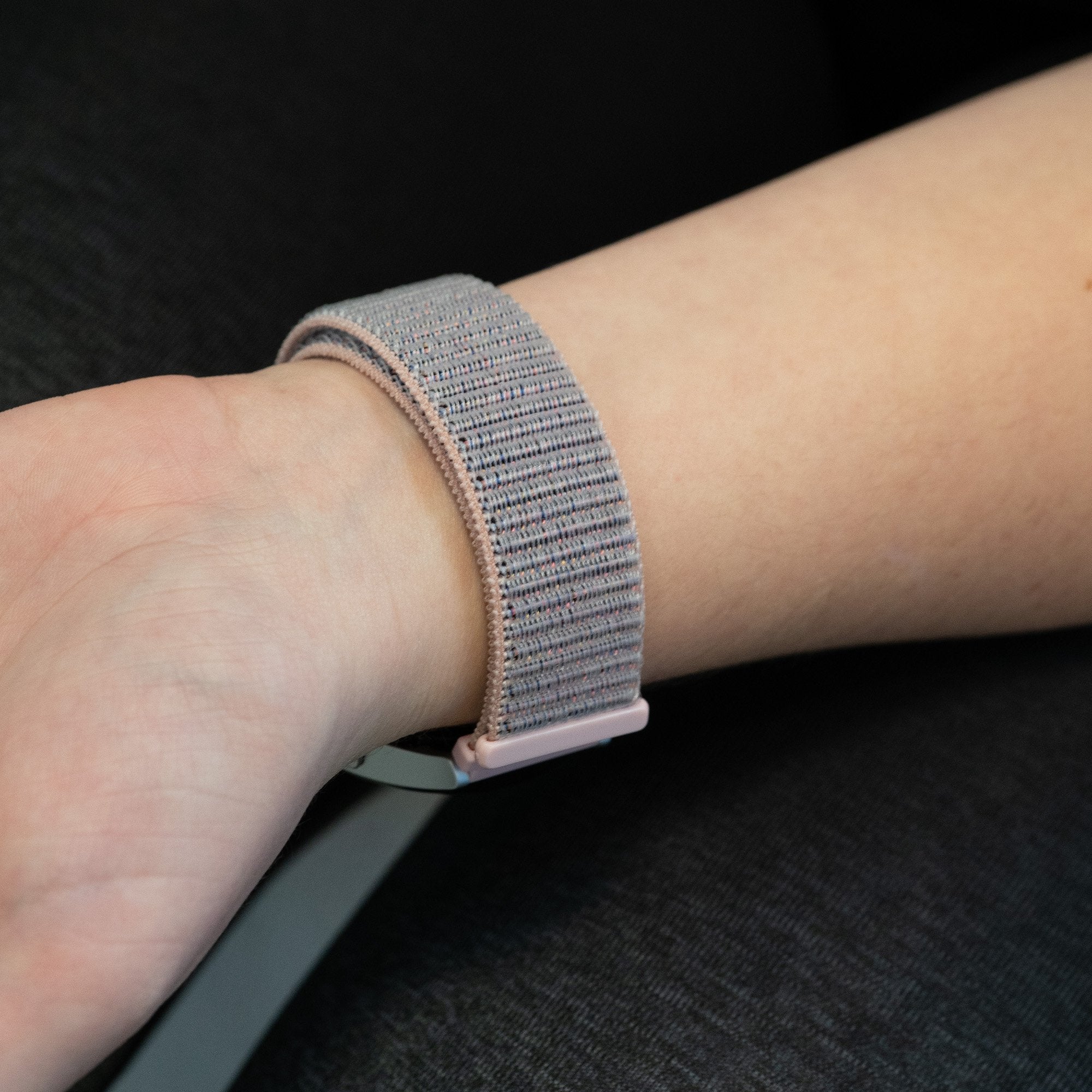 Bandz Correa nylon Loop Garmin Vivomove 3 (rosa)