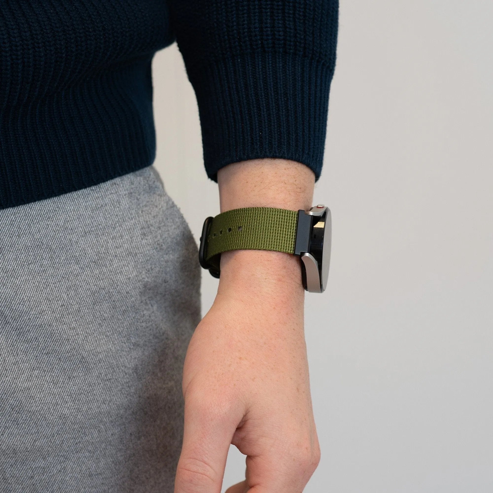 Bandz Correa nylon con hebilla Coros Pace 3 (verde)
