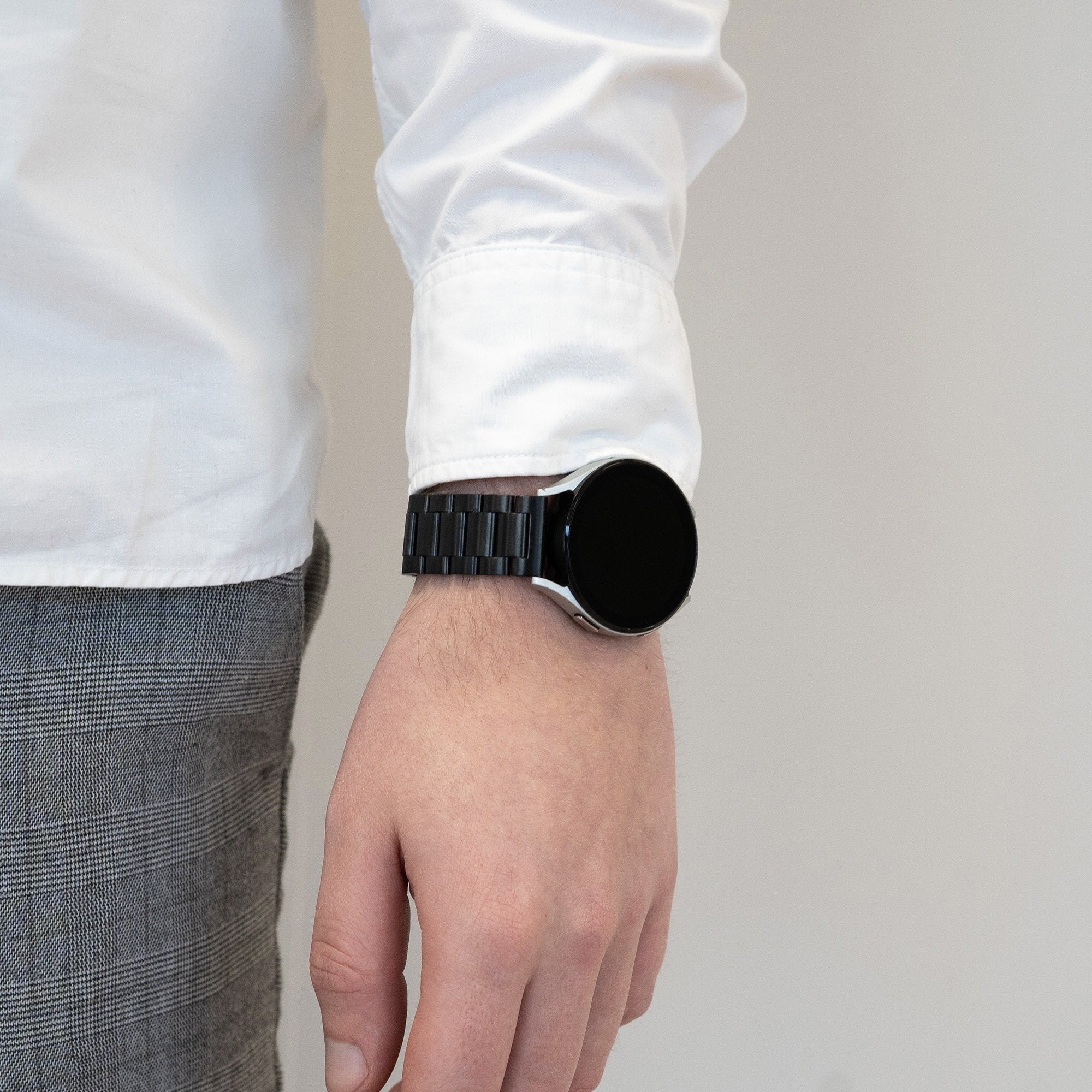 Bandz Suunto Vertical Steel Strap 'Classic' (Black)