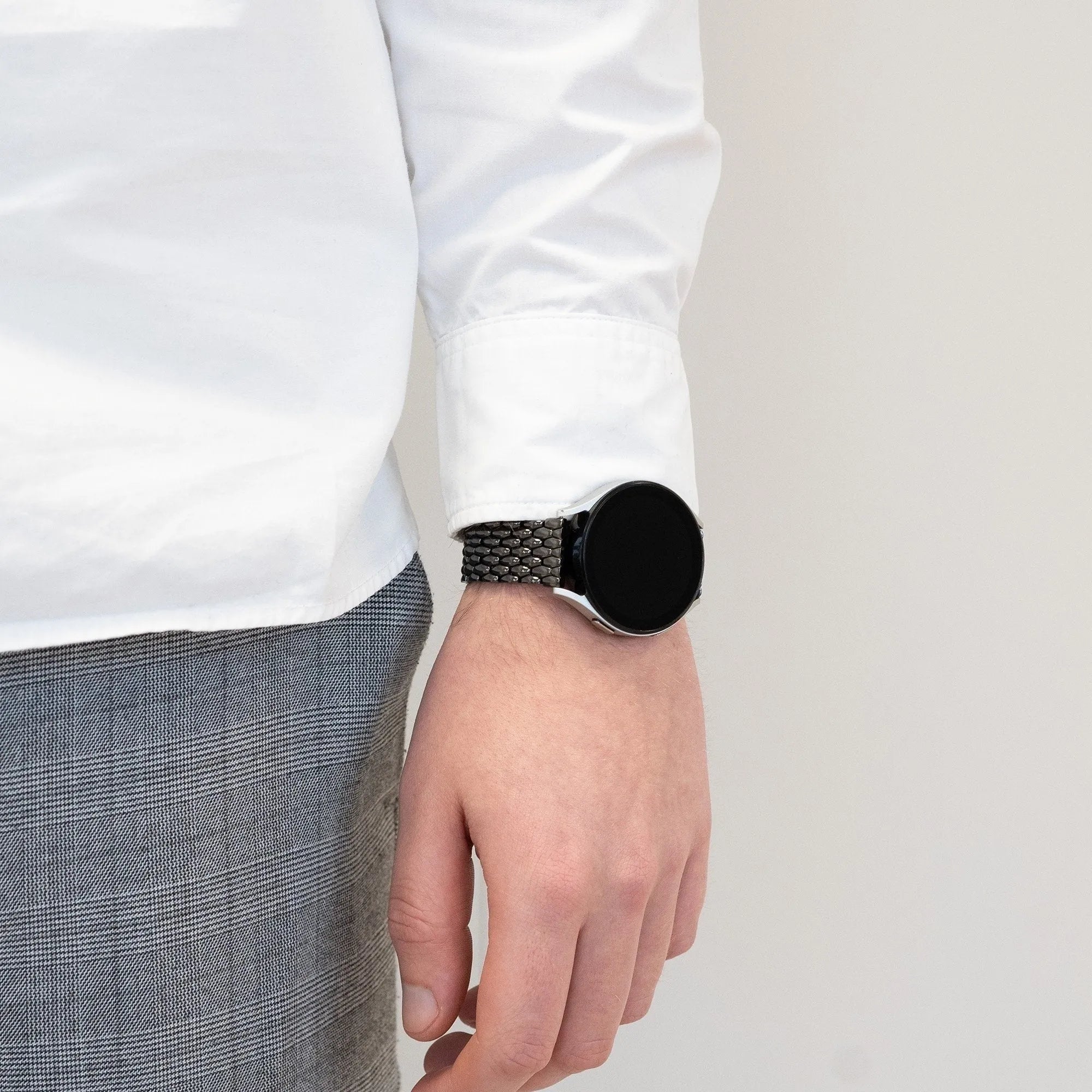 Bandz Correa acero 'Dragon' Oppo Watch X2 (negro)
