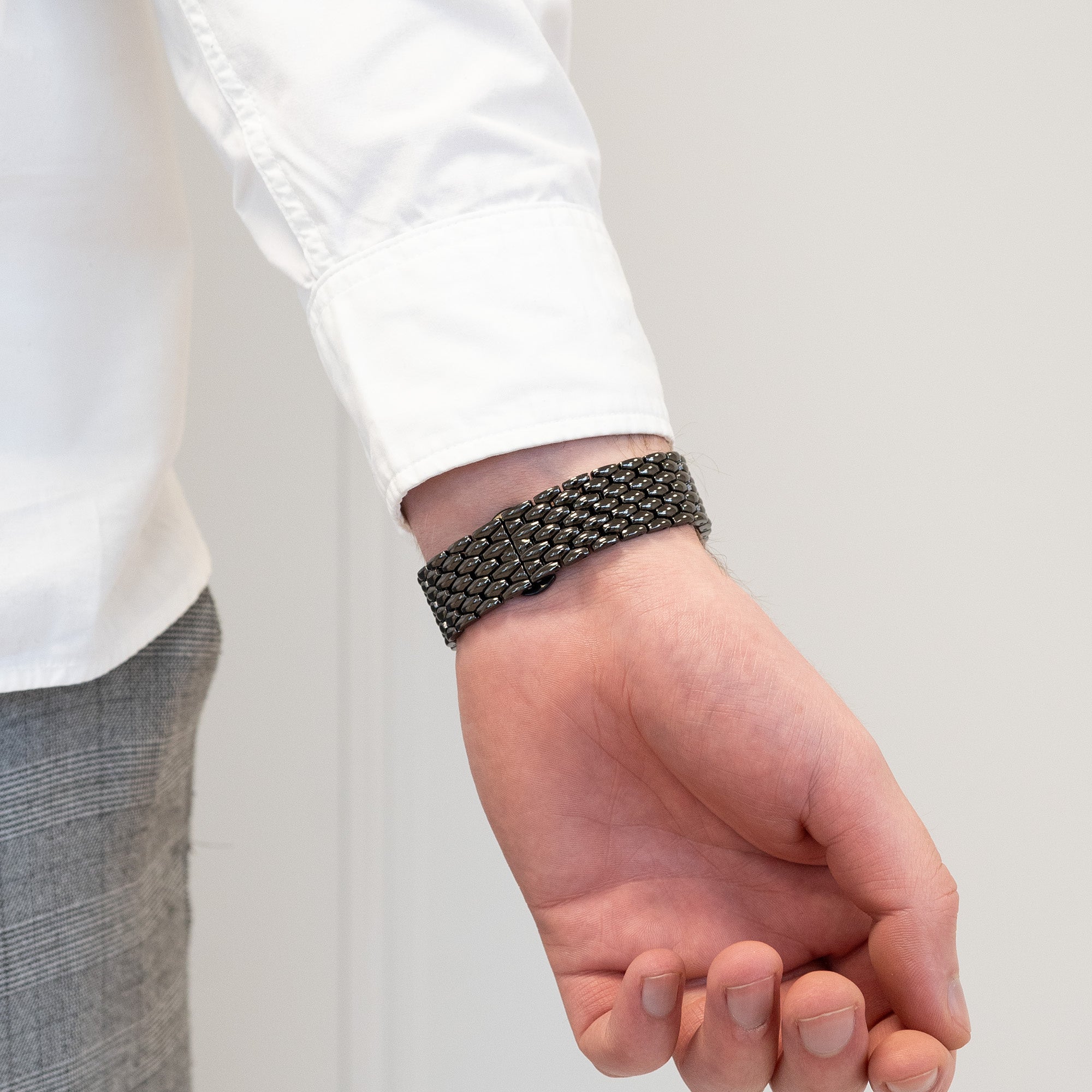 Bandz Correa acero 'Dragon' Amazfit Bip 6 (negro)