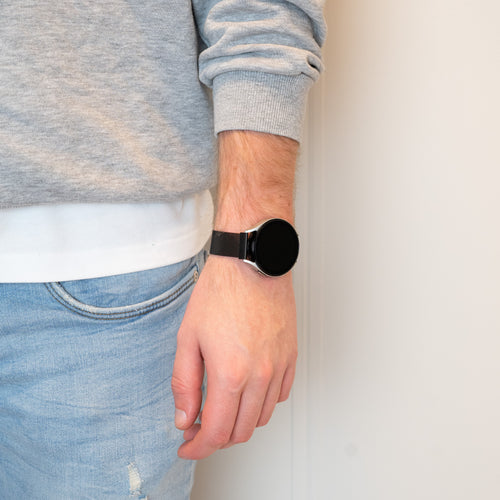 Bandz Huawei Watch GT 3 46mm Milanese Loop Strap (Black)