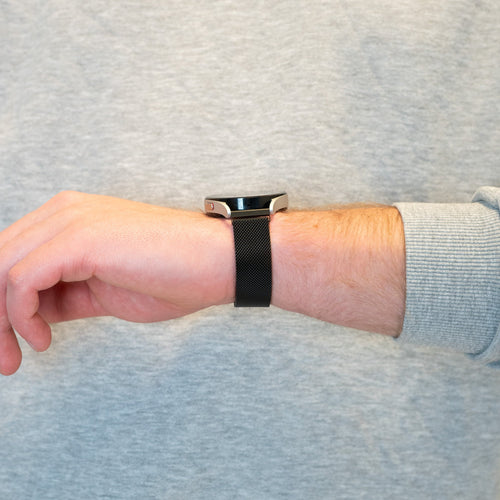 Bandz Correa milanesa Loop Garmin Forerunner 245 (negro)