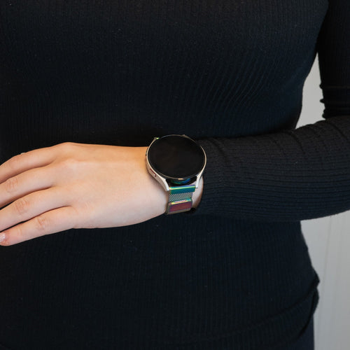 Bandz Coros Apex 2 Milanese Loop Strap (Rainbow)
