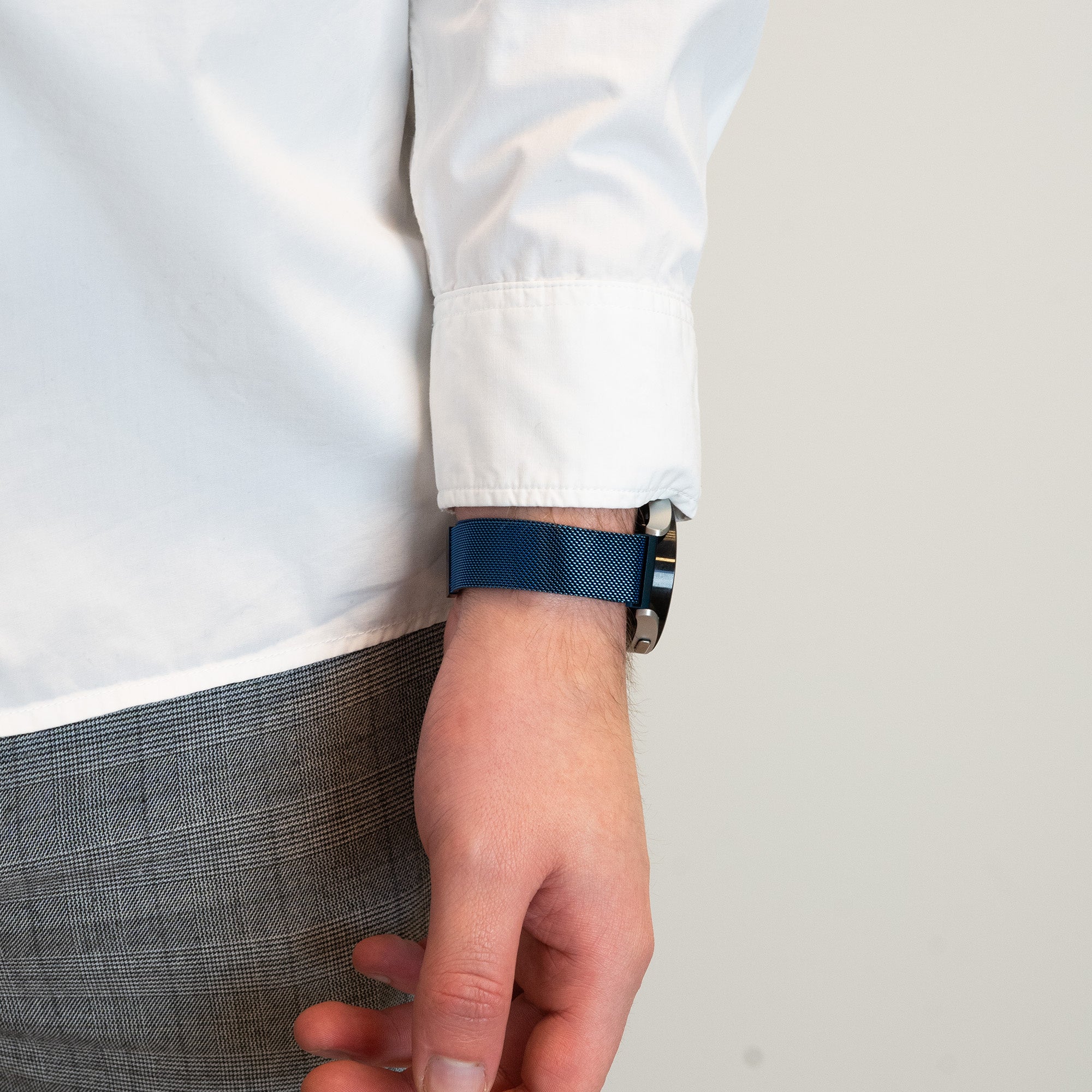 Bandz Coros Pace 2 Milanese Loop Strap (Blue)