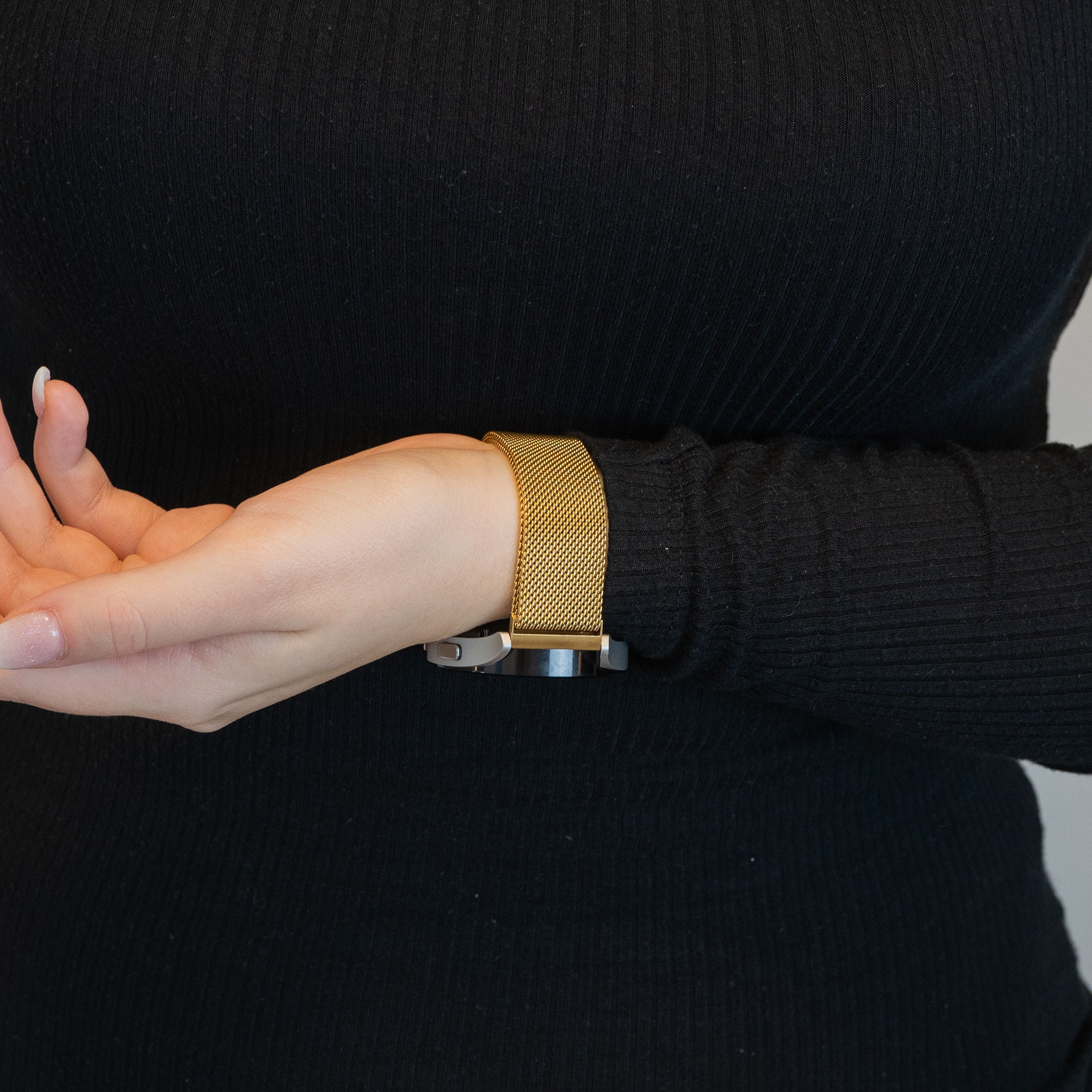 Bandz Correa milanesa loop Coros Pace 2 (dorado)