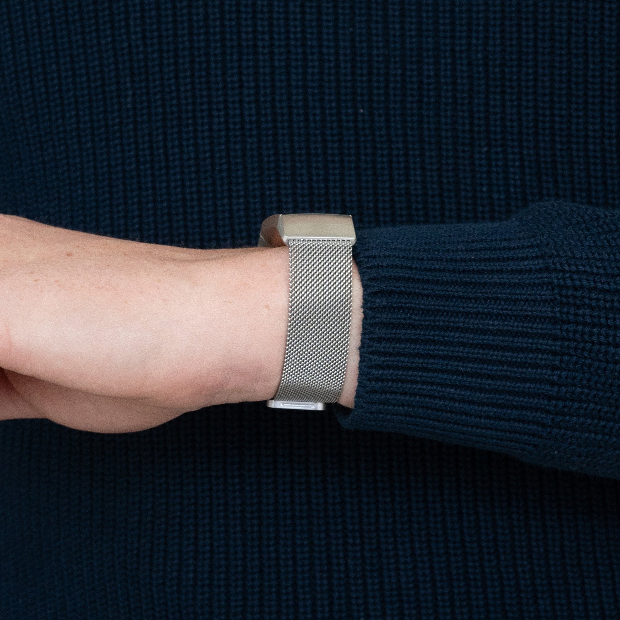 Bandz Correa loop milanesa Fitbit Charge 3 (plata)