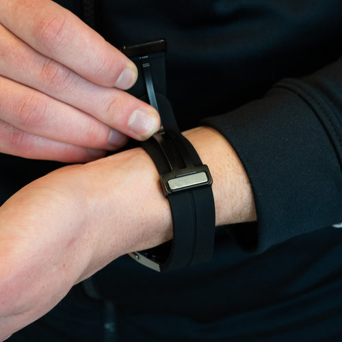 Bandz Correa silicona con D-Buckle Samsung Galaxy Watch 6 - 44mm (negro)