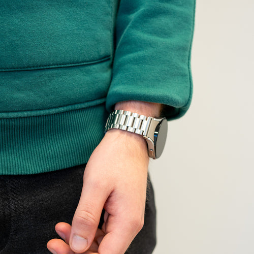 Bandz Correa acero 'Clásico' Samsung Galaxy Watch 4 - 44mm (plata)