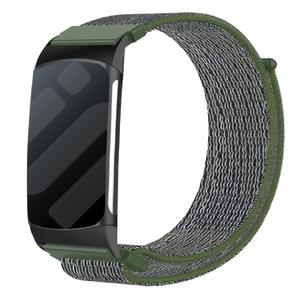 Correa nylon Fitbit Charge 5 (verde)