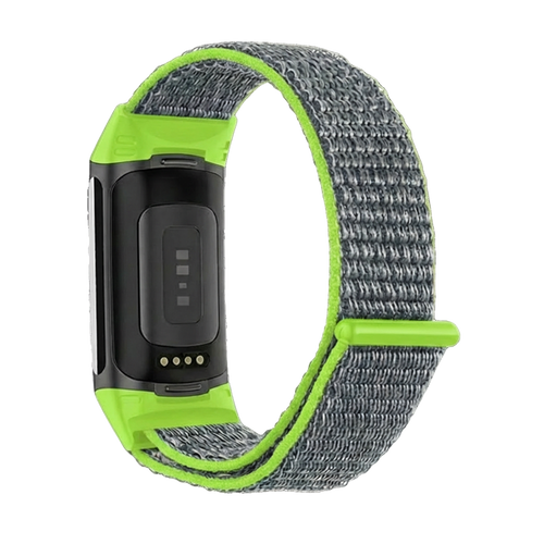 Correa nylon Fitbit Charge 5 (flash)