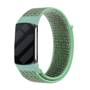 Fitbit Charge 6 Nylon Strap (Mint Green)