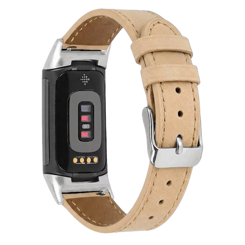 Correa cuero Fitbit Charge 6 (ante)